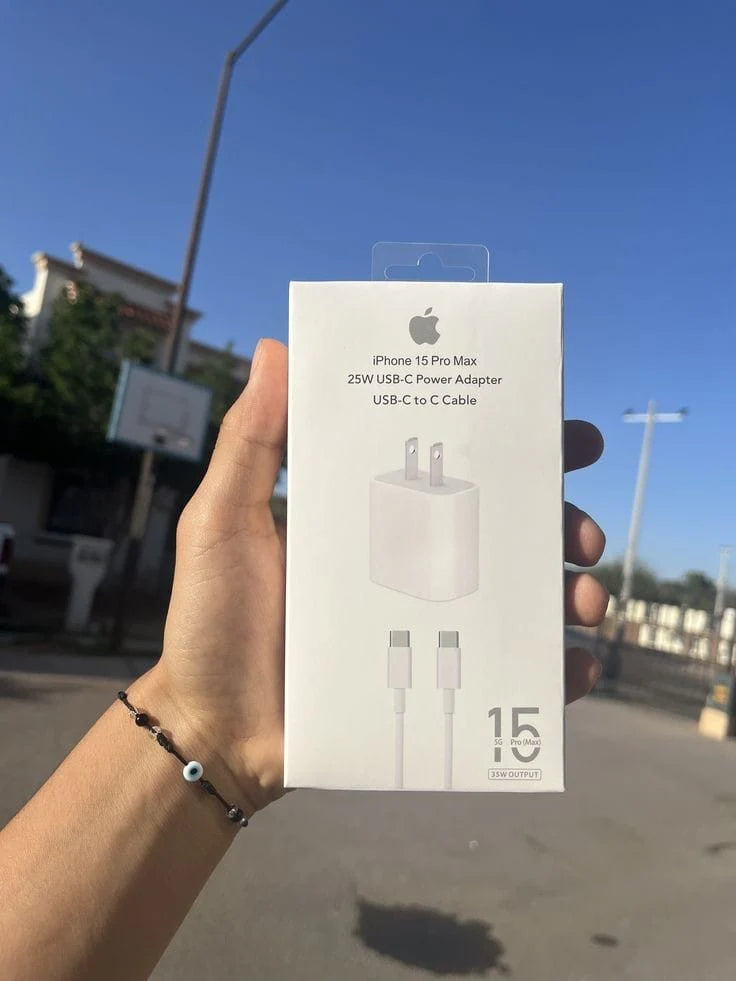 Cargador de iPhone 35W con Doble Puerto USB-C/Lightning